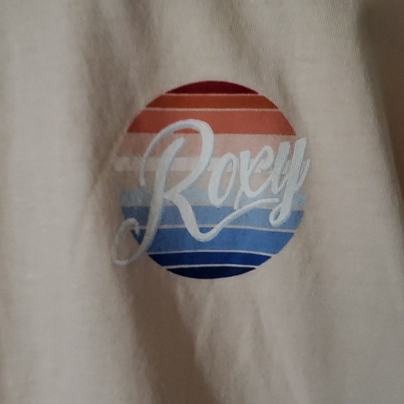 Roxy Girl Peach Long Sleeve Tee Shirt 16/ XXL - Picture 2 of 4